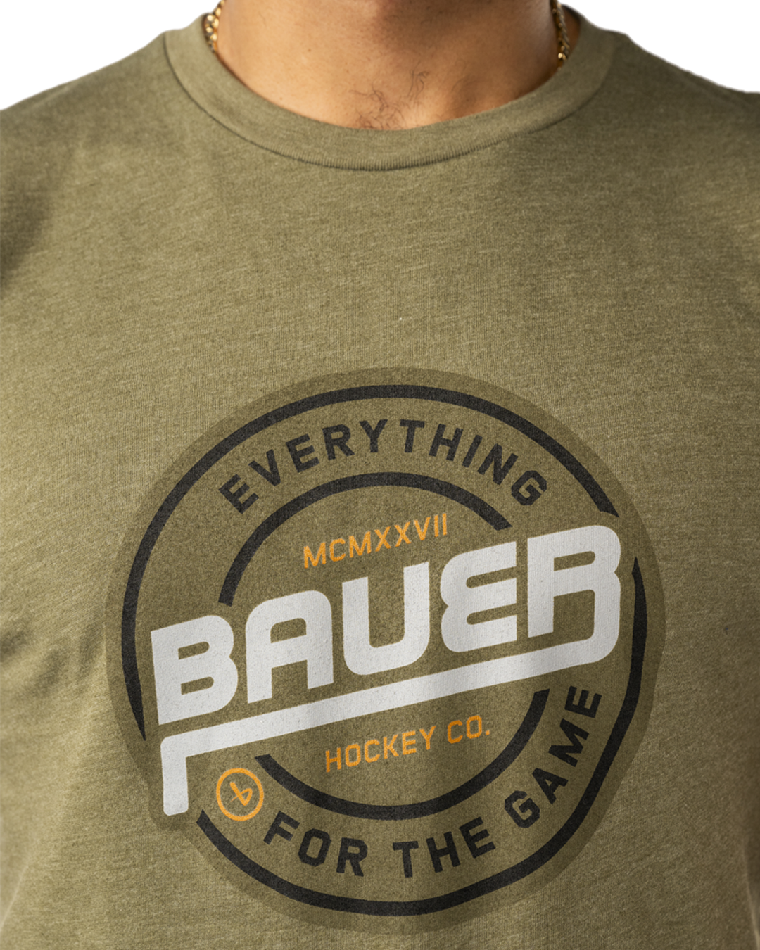 Triko BAUER S25 SS GRAPHIC TEE-SR-GRN (1065651)