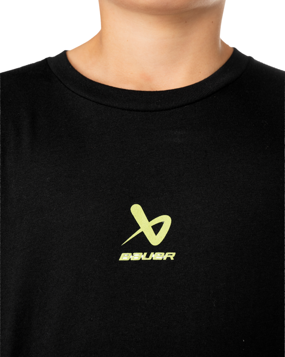 Triko BAUER S25 SS GRAPHIC TEE-YTH-BLK (1065899)