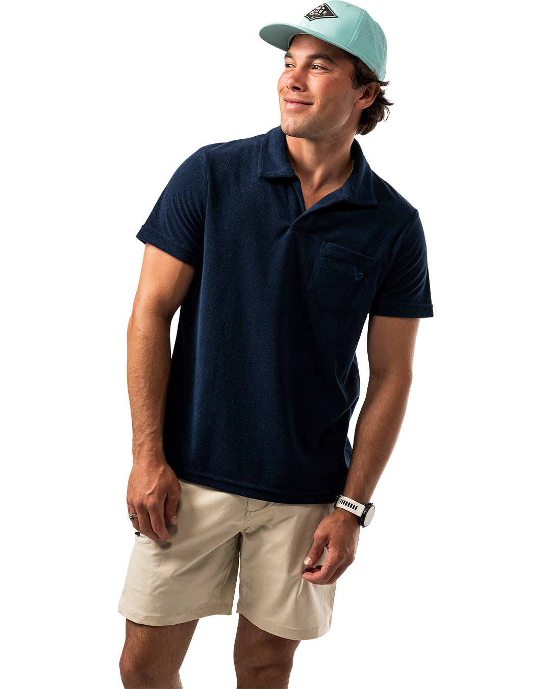 Triko BAUER S25 TERRY POLO-SR-NVY (1064714)