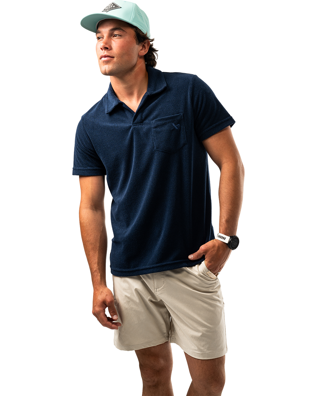 Triko BAUER S25 TERRY POLO-SR-NVY (1064714)