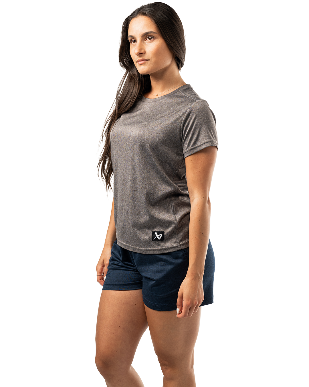 Triko BAUER S25 WMNS TEAM TECH TEE-GRY (1064621)