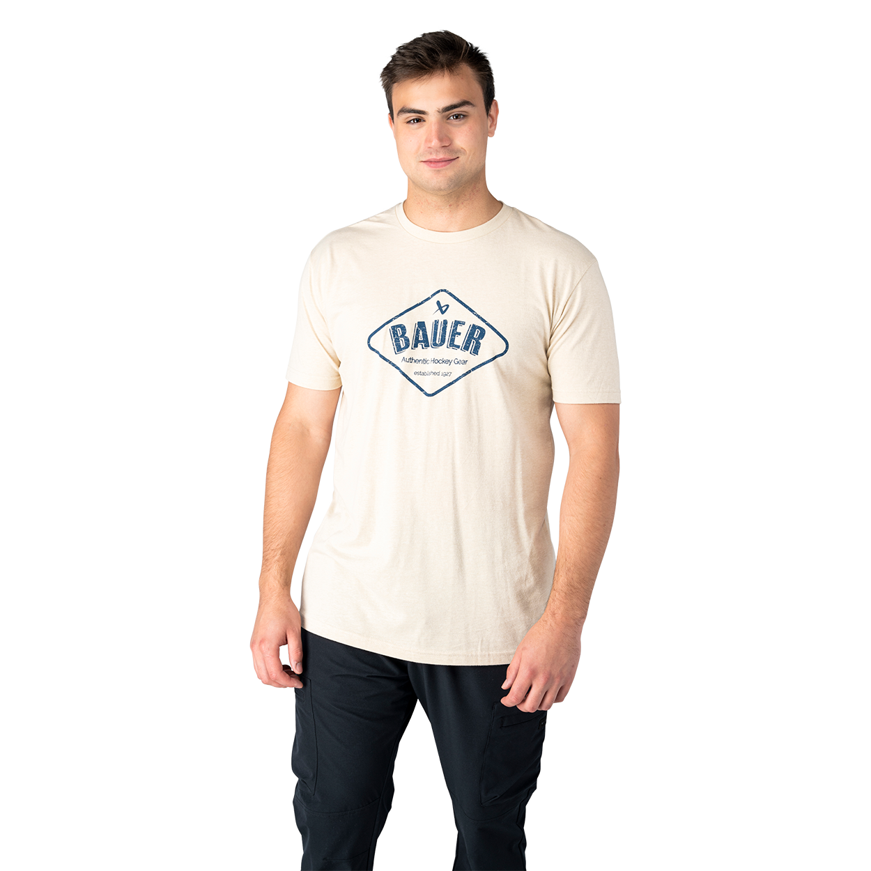 Triko BAUER S26 DIAMOND GRAPHIC TEE-SR (1067574)