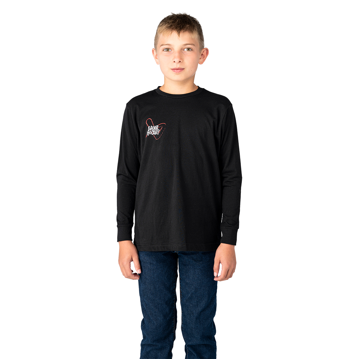 Triko BAUER S26 GEAR GRAPHIC LS TEE-YTH (1067602)