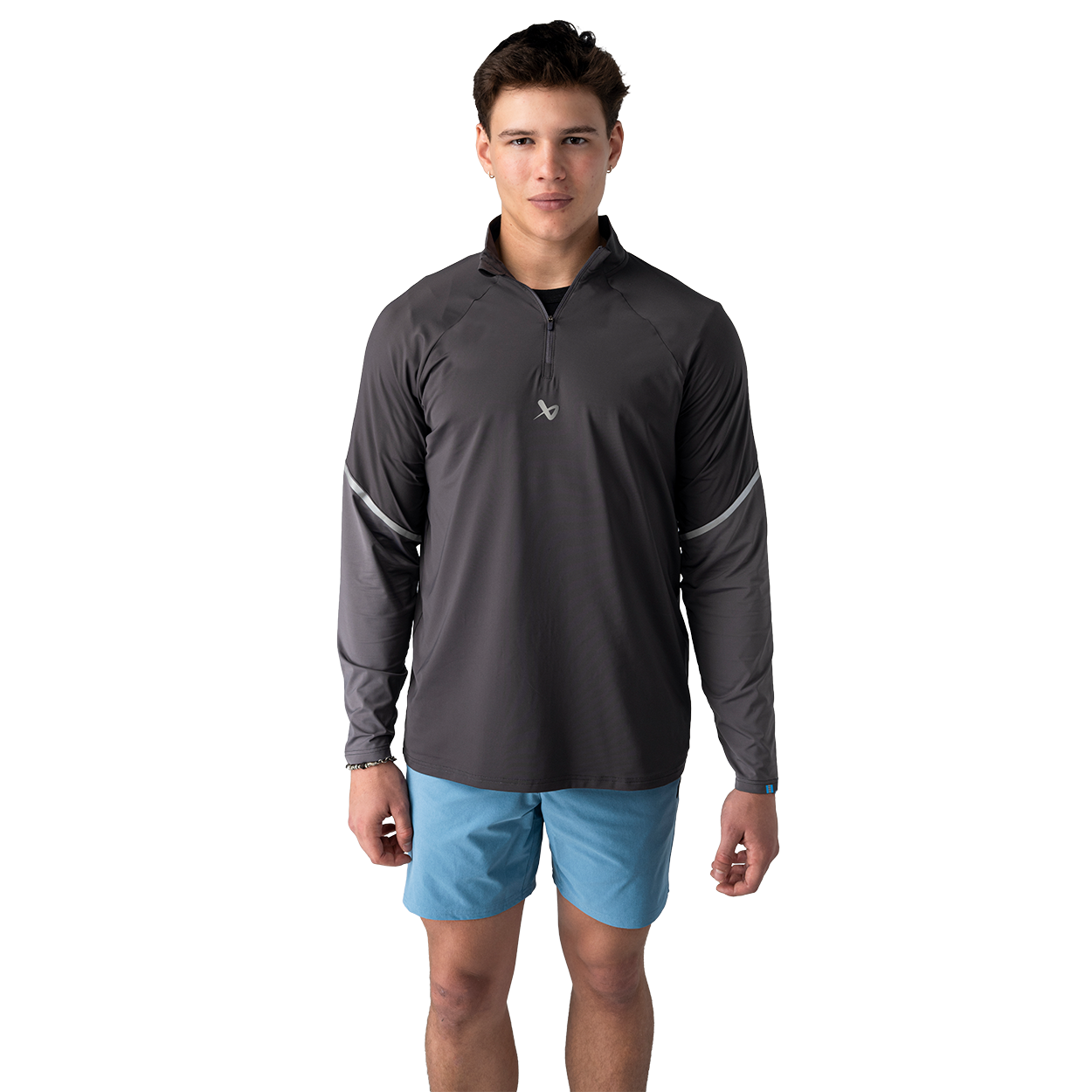 Triko BAUER S26 GOLF LTWT KNIT 1/4 ZIP-SR (1067477)