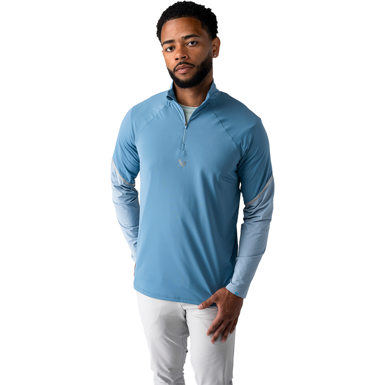 Triko BAUER S26 GOLF LTWT KNIT 1/4 ZIP-SR (1067477)