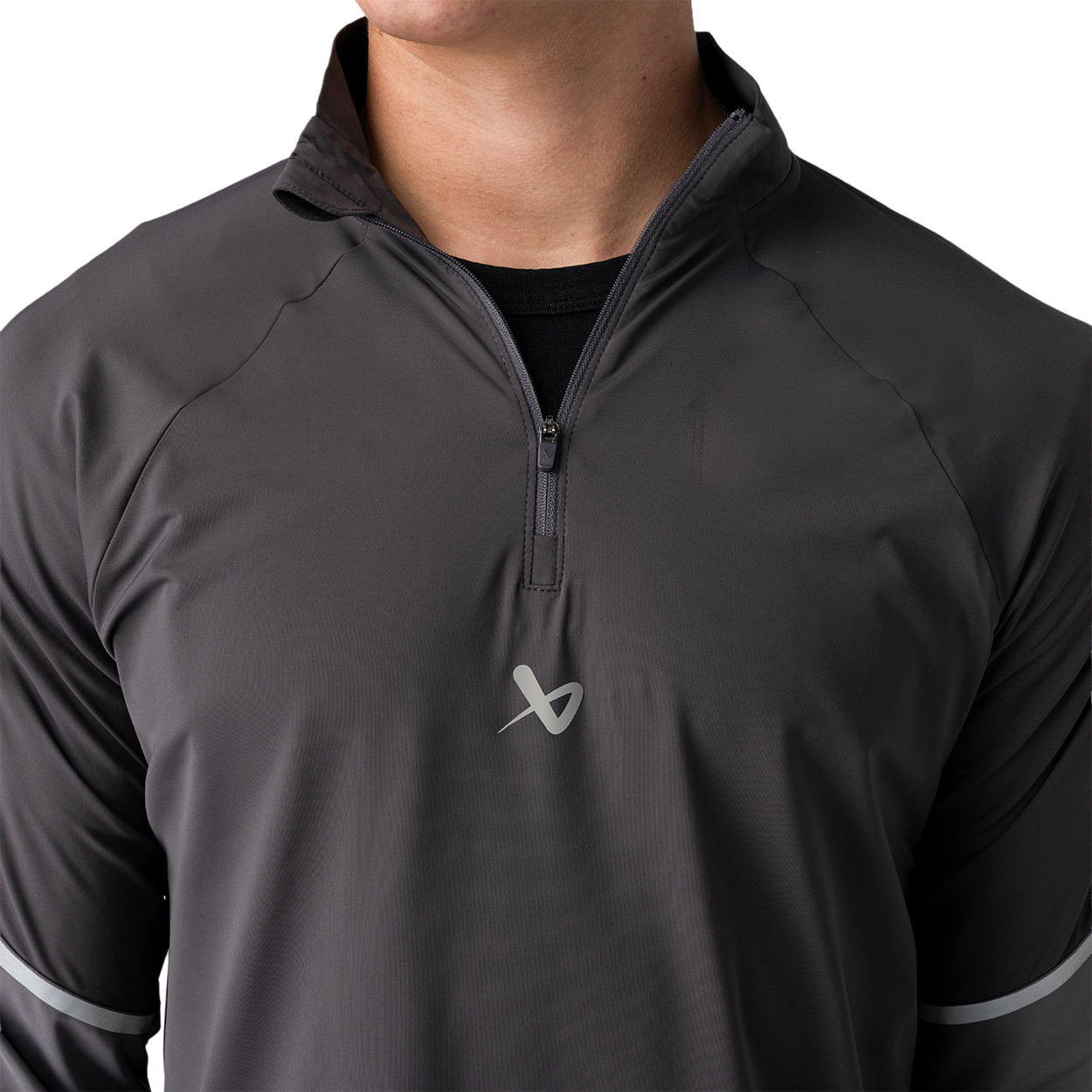 Triko BAUER S26 GOLF LTWT KNIT 1/4 ZIP-SR (1067477)