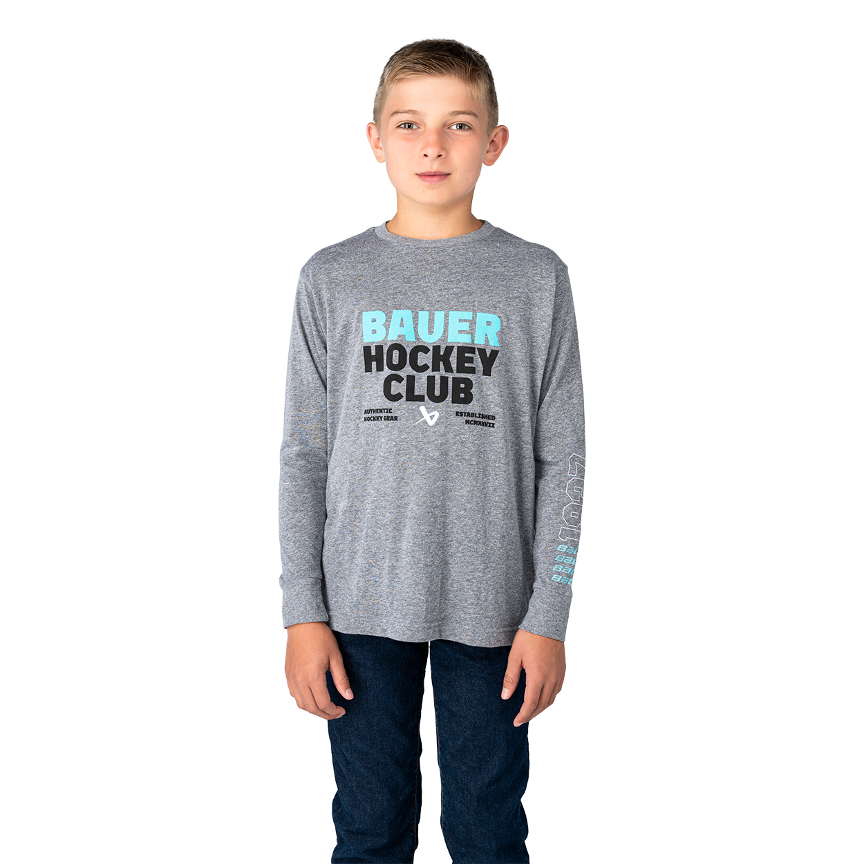 Triko BAUER S26 HOCKEY CLUB GRAPHIC LS TEE-YTH (1067603)