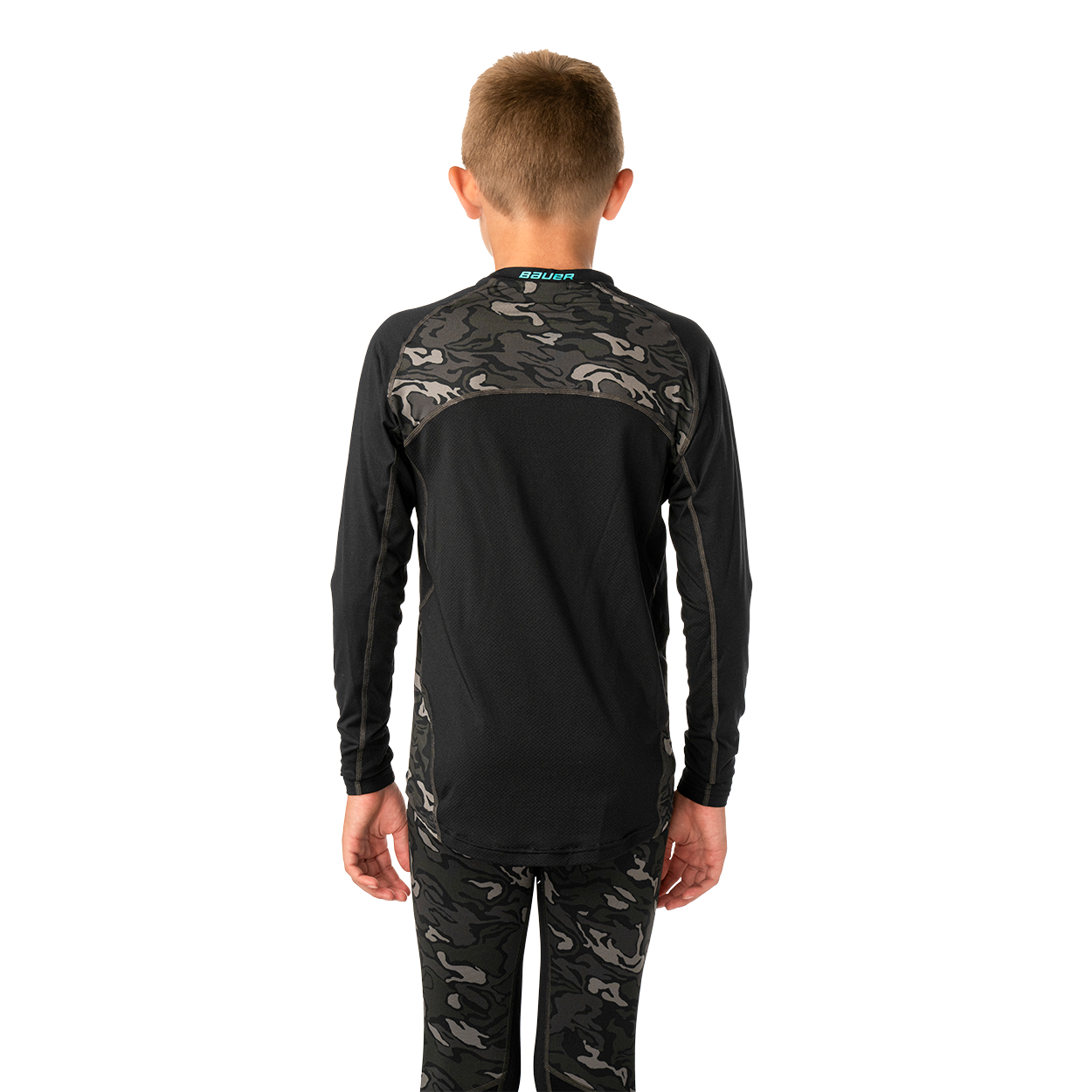 Triko BAUER S26 PERF BASELAYER PRINTED-YTH (1067254)