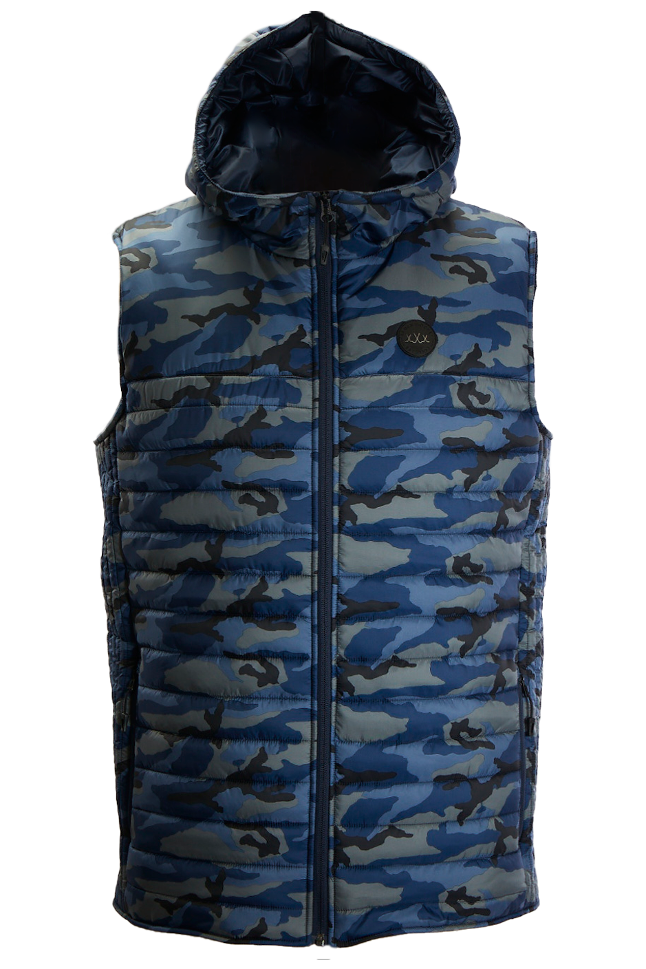 Vesta BAUER FLC HOODED PUFFER VEST-SR-CAMO/COB (1059370)