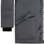 Bunda BAUER S21 ULTIMT FAN HOODED PARKA GRY-SR (1057855)