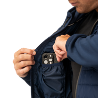 Bunda BAUER S26 TEAM HYBRID JACKET-SR-NAVY (1067327)