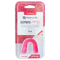 Chránič zubů MAKURA IGNIS White/Pink JR