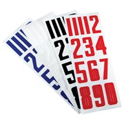 Čísla na helmu BAUER - set 12ks