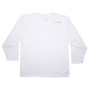 Dres BAUER FLEX PRACTICE JERSEY YTH - WHT (1054931)