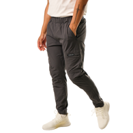 Kalhoty BAUER S25 FLC TRAVEL PANT-SR-QUIET GRY (1064671)