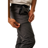 Kalhoty BAUER S25 FLC TRAVEL PANT-SR-QUIET GRY (1064671)