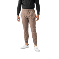Kalhoty BAUER S25 FLC WOVEN JOGGER-SR-IRON (1065092)