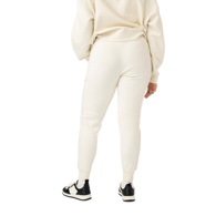 Kalhoty BAUER S25 QUILTED FLEECE JOGGER-WM-CREAM (1065915)