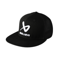 Kšiltovka BAUER S25 CORE FLAT BRIM SNAPBACK-SR-BLK (1064640)