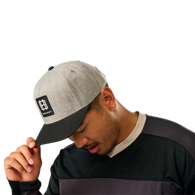 Kšiltovka BAUER S25 TWOTONE A FRAME HAT-SR-BLK/GRY (1064695)