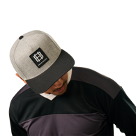 Kšiltovka BAUER S25 TWOTONE A FRAME HAT-SR-BLK/GRY (1064695)