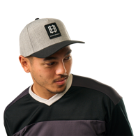 Kšiltovka BAUER S25 TWOTONE A FRAME HAT-SR-BLK/GRY (1064695)