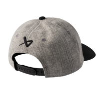 Kšiltovka BAUER S25 TWOTONE A FRAME HAT-SR-BLK/GRY (1064695)