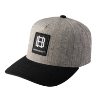 Kšiltovka BAUER S25 TWOTONE AFRAME HAT-YTH-BLK/GRY (1064728)