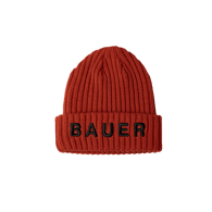 Kulich BAUER S24 RIBBED TOQUE-YTH-FIRE RED (1064126)