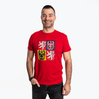 LOGO KAFERSCK STÁTNÍ ZNAK triko červená
