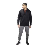 Triko BAUER FLC 1/2 ZIP PERFORMANCE TOP - BLK (1060276)