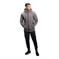 Mikina BAUER FLC 3D FULL ZIP HOODIE - GRAY (1060271)