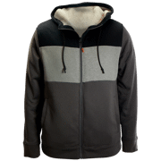 Mikina BAUER FLC SHERPA FULL ZIP HOODIE - BLK (1059405)