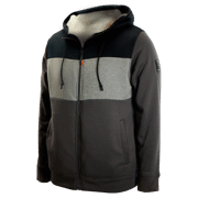 Mikina BAUER FLC SHERPA FULL ZIP HOODIE - BLK (1059405)