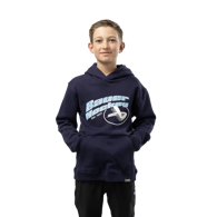 Mikina BAUER S23 ECLIPSE HOODIE-YTH-BLU (1062302)