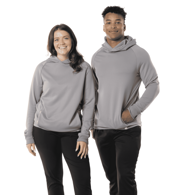 Mikina S23 BAUER FLC HOODIE-SR-LT GRY (1061026)