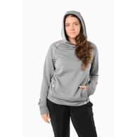 Mikina BAUER S23 FLC HOODIE-SR-LT GRY (1061026)