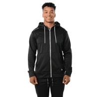 Mikina S23 BAUER TEAM FLEECE ZIP HOODIE-SR-BLK (1060780)