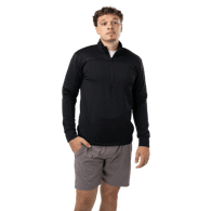Mikina BAUER S24 FLC CORE 1/4 ZIP-SR-BLK (1063346)