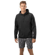 Mikina BAUER S24 FLC HOODIE-SR-DKGRY (1063317)