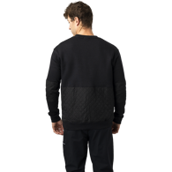 Mikina BAUER S24 QUILTED CREW-SR-BLK (1064089)