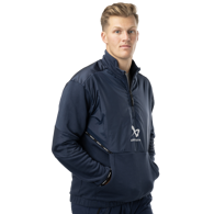 Mikina BAUER S24 TEAM 1/2 ZIP PULLOVER-SR-NAV (1063248)
