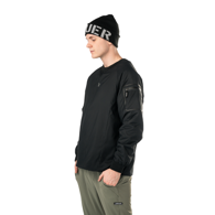 Mikina BAUER S25 FILLED CREWNECK-SR-BLK (1065845)