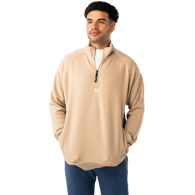 Mikina BAUER S25 FLC 1/4 ZIP-SR-DESERT (1065096)