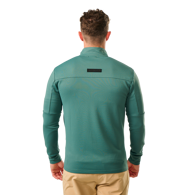 Mikina BAUER S25 FLC 1/4 ZIP-SR-SEA PINE (1064656)