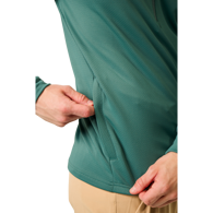 Mikina BAUER S25 FLC 1/4 ZIP-SR-SEA PINE (1064656)