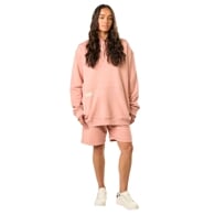 Mikina BAUER S25 FRENCH TERRY HOODIE-SR-ROSE (1064649)