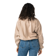 Mikina BAUER S25 FRENCH TERRY PULLOVER-WM-TAUPE (1065916)