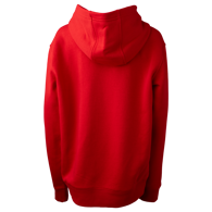 Mikina BAUER S25 HC OLY STACKED HOODIE-YTH-RED (1066405)