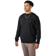 Mikina BAUER S25 MIXED CREW-SR-BLK (1065228)